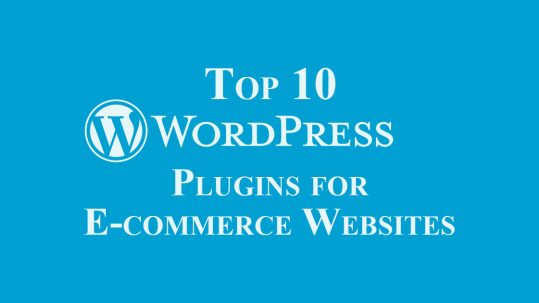 Top 10 WordPress Plugins for E-commerce Websites